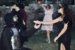 Devon Andrews and Valearie Kane in Much Ado About Nothing