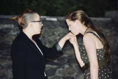 Christine Pavao and Hannah Heckman-McKenna in Much Ado About Nothing