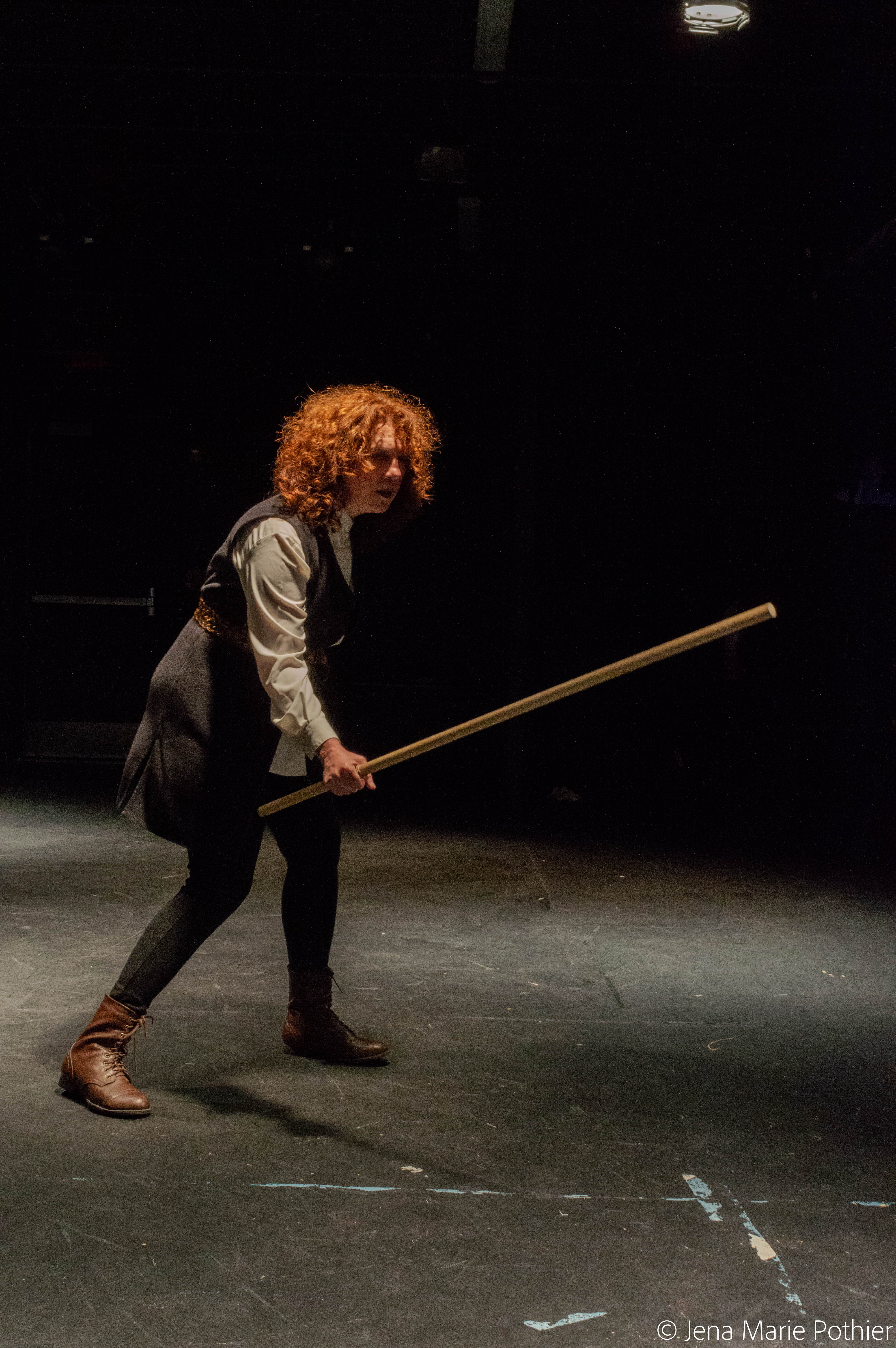 Joanne Fayan in QUEEN MARGARET by Jennifer Dick, adapted from William Shakespeare